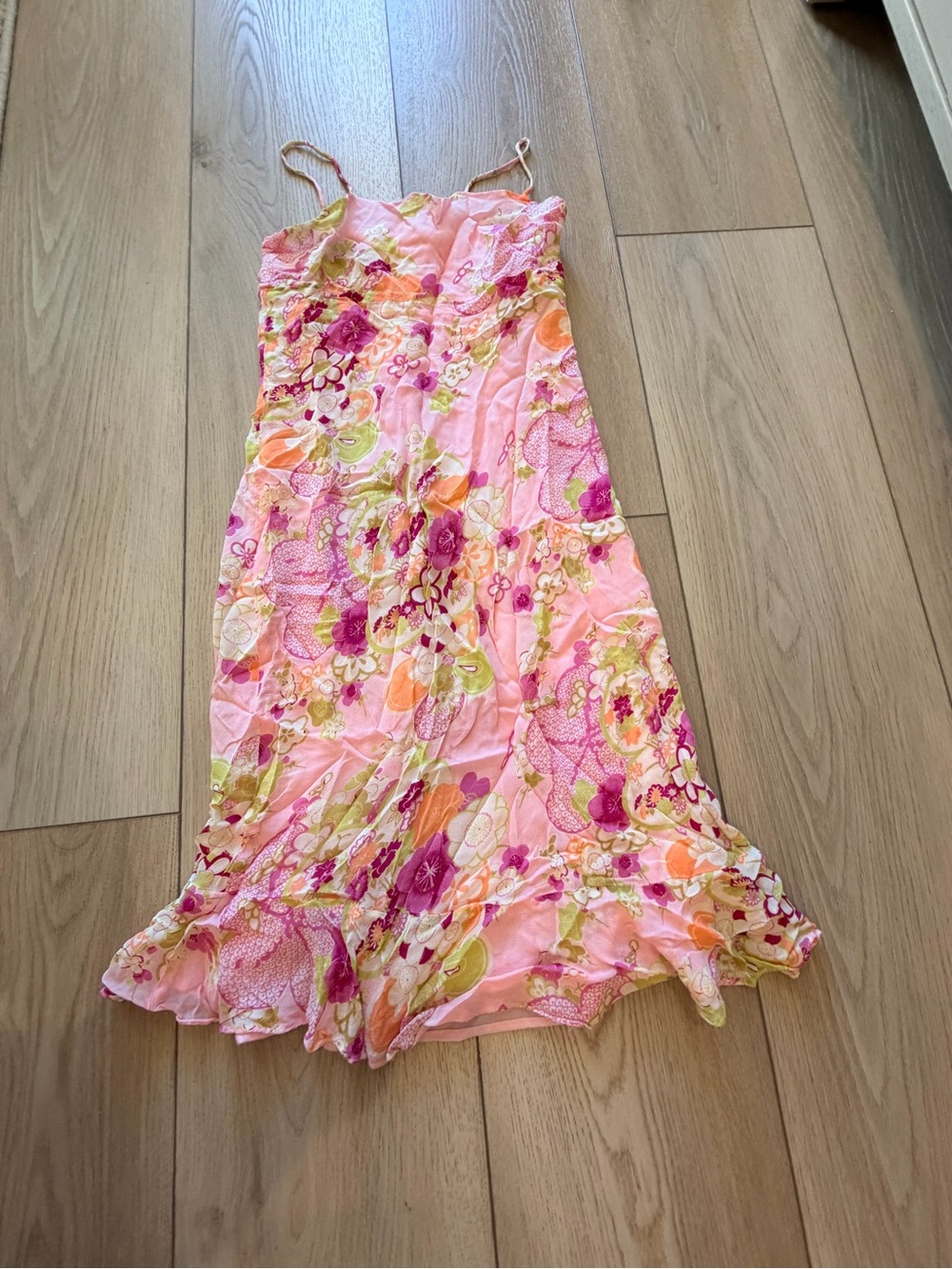 Pink Floral Dress